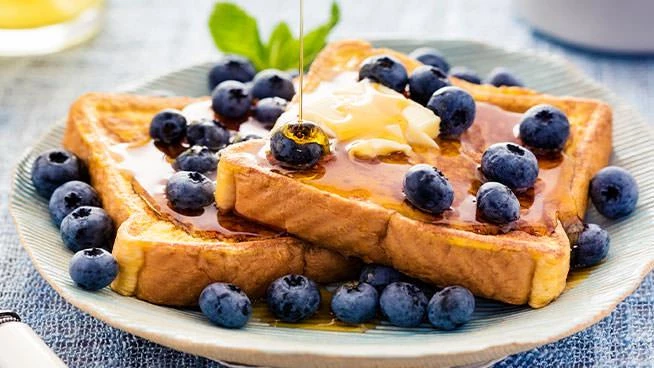 Whole grain french toast